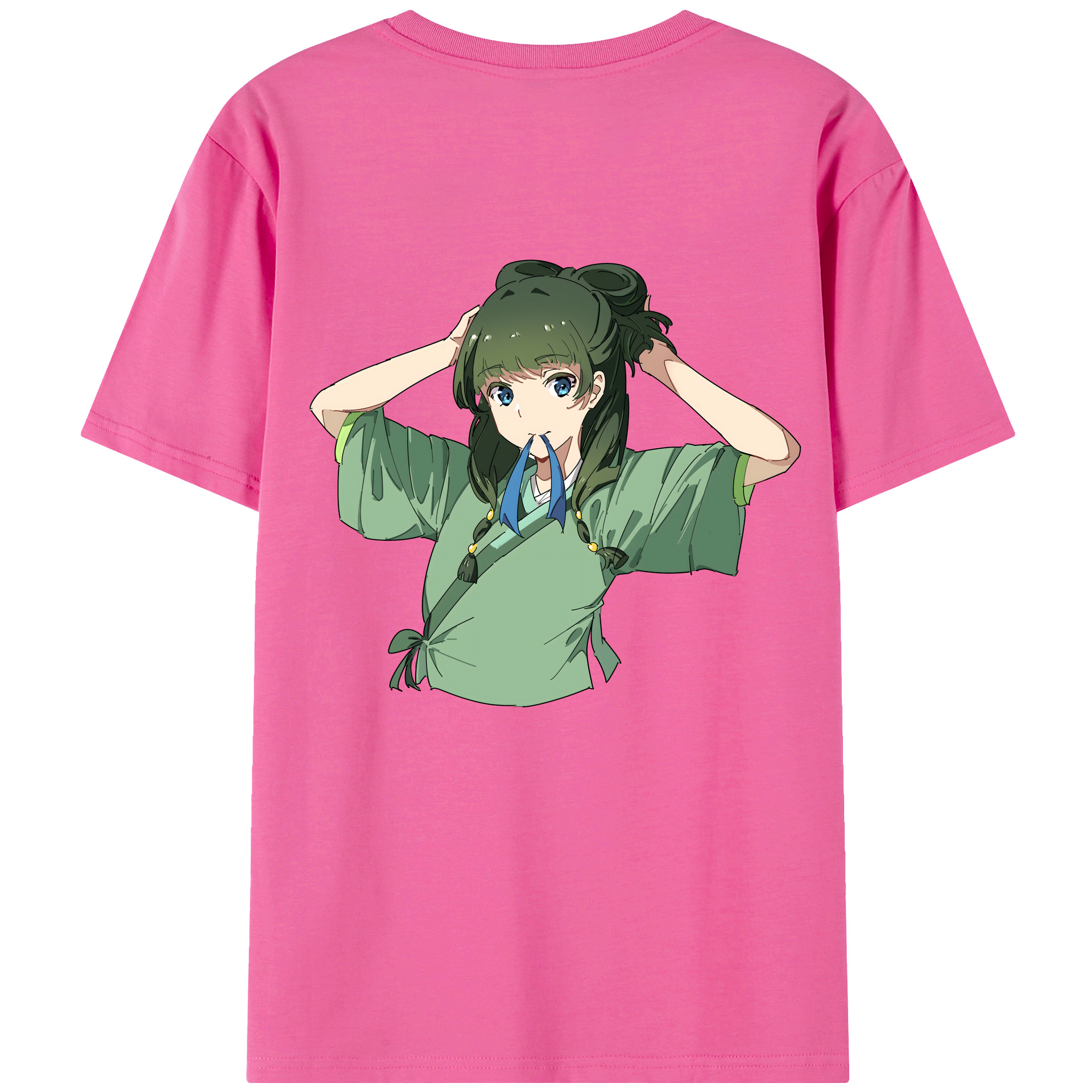 （画像用） 薬屋のひとりごと The Apothecary Diaries レディース半袖Tシャツ(バックプリント)